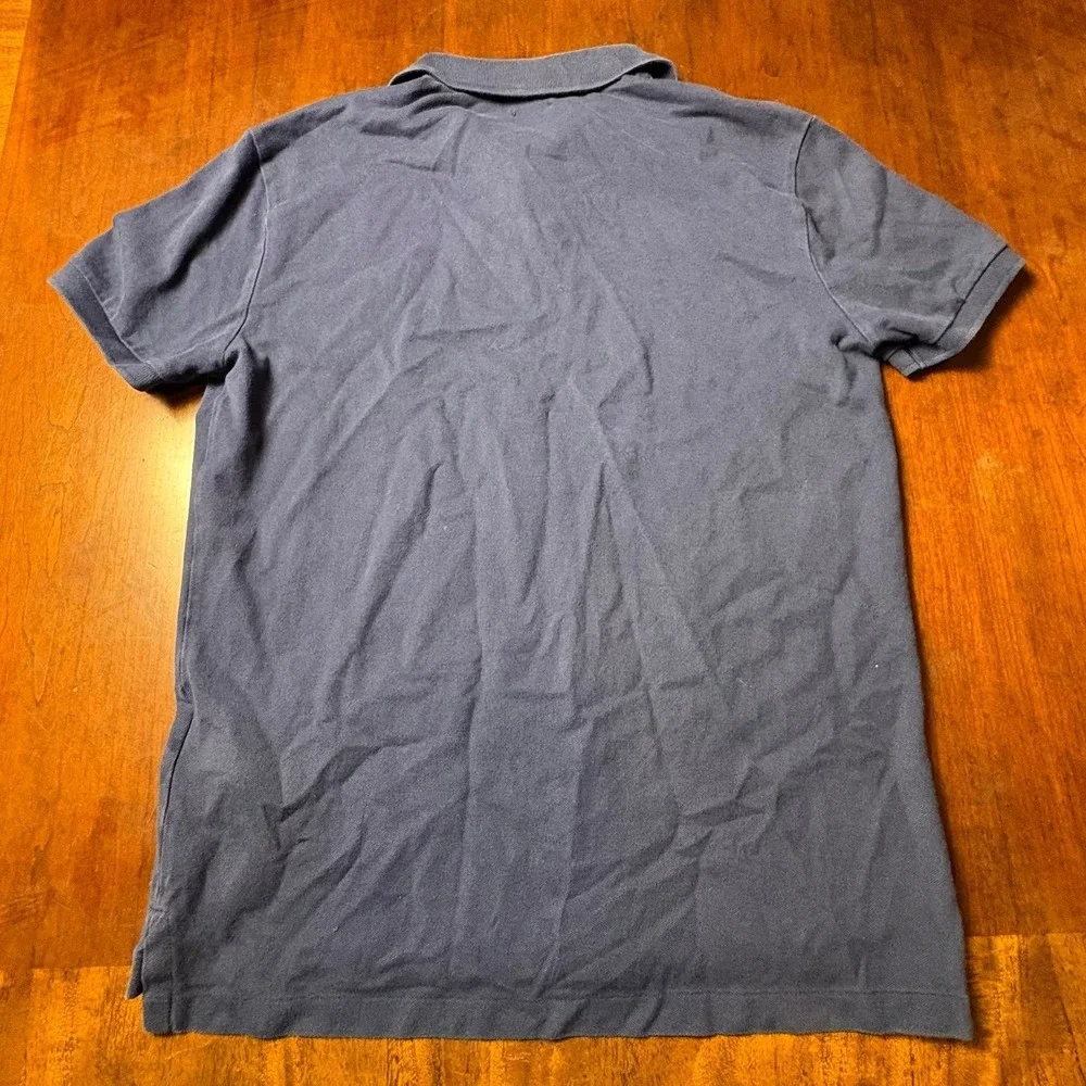 Polo Ralph Lauren Custom Slim Fit Navy Stretch Mesh Polo Shirt Small